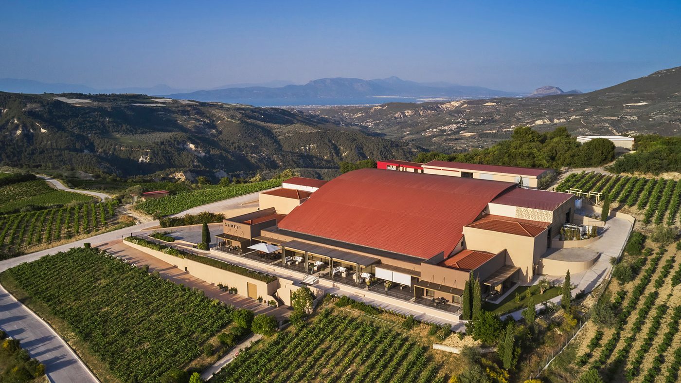 Semeli Estate winery in Nemea