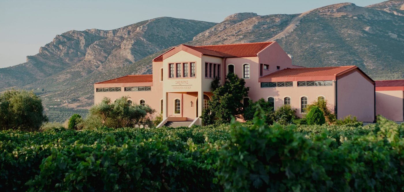 Domaine Skouras winery near Argos in the Peloponnese